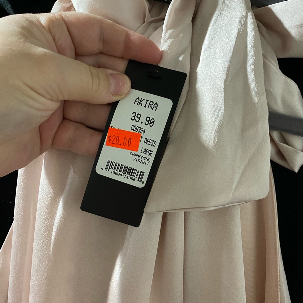 Silk Blush Pink Dress